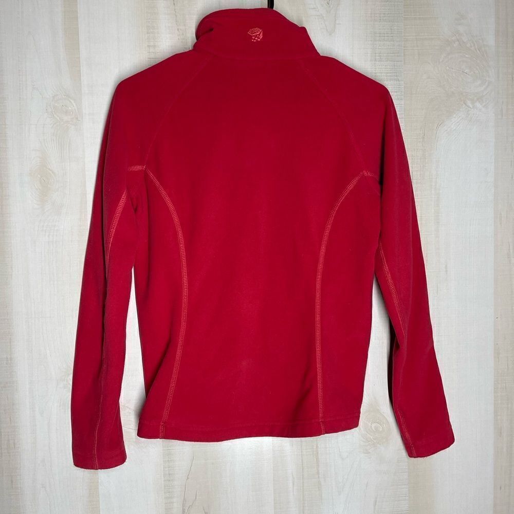 Mountain Hard Wear red fleece pullover, size small - Picture 9 of 12
